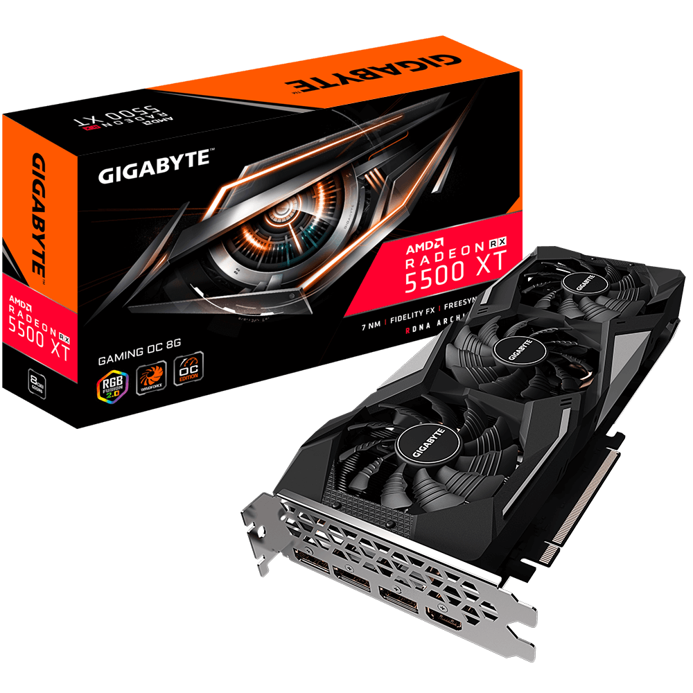 RX 5500 XT GPU RX 5000 Series (2019)